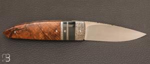 Couteau " custom liner lock " par André Thorburn