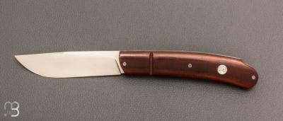   Couteau " Slipjoint " custom de Filip Kurota - Micarta Vintage et RWL34