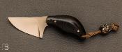 Couteau de cou Pocket Claw custom par Fred Perrin