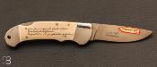 Couteau de poche Puma Scrimshaw "Epagneul Breton"