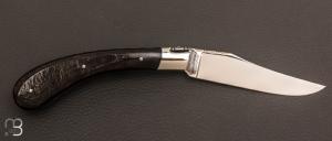 Couteau de poche pliant Capuchadou 12cm Corne de buffle