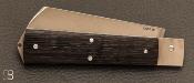 Couteau pliant style "Pradel" manche en Morta par Vincent Lafaye