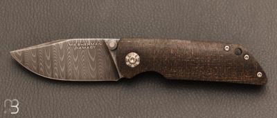 Couteau Bker Solingen -  M4 Sherman Damascus - 110662DAM