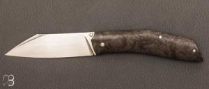  Couteau  "  Scalp  " custom elmax et fatcarbon par David Breniere