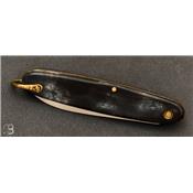 Couteau "navette" Corne grise