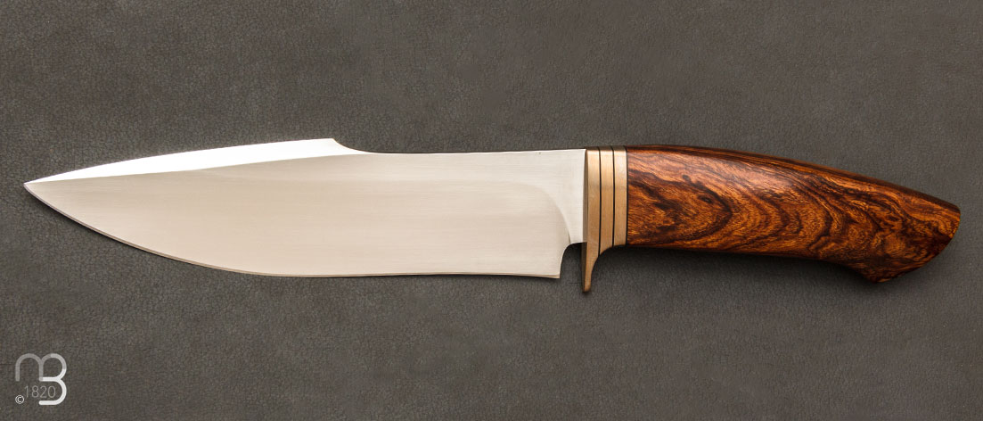 Couteau droit de Sergei Shidlovskii - Bois de Fer