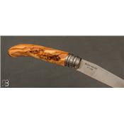 200 years Maison Berthier Olive wood pocket knife by Verdier - Limited Edition