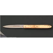 Couteau de poche l'Épicurien Liner 12cm bouleau