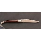 11cm Snakewood Laguiole pocket knife