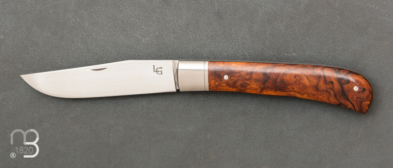 Couteau pliant Country Bois de fer de Laurent Gaillard
