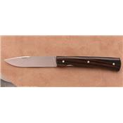 Entretoise knife Macassar Ebony handle