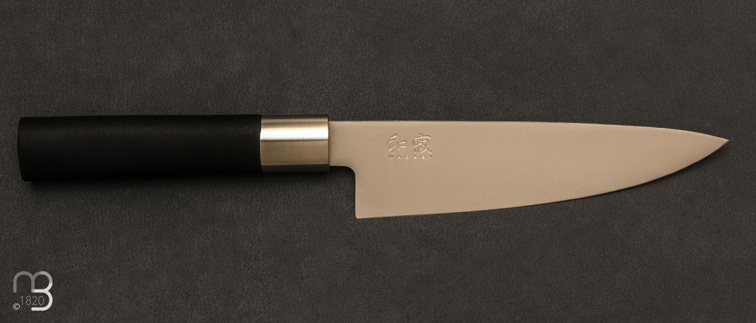 Couteau Japonais KAI Wasabi Black - Chef 15 cm - 6715C