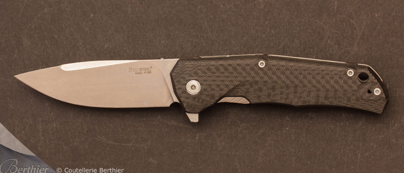 Carbon fiber T.R.E. FC folding knife