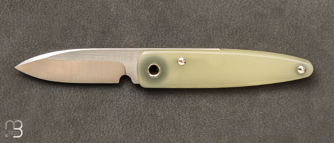 Couteaux Morris Knives Spear Point G10 Translucide