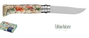 Couteau Opinel N°8 Rommy Gonzalez - Édition BIENNALE THEME NATURE