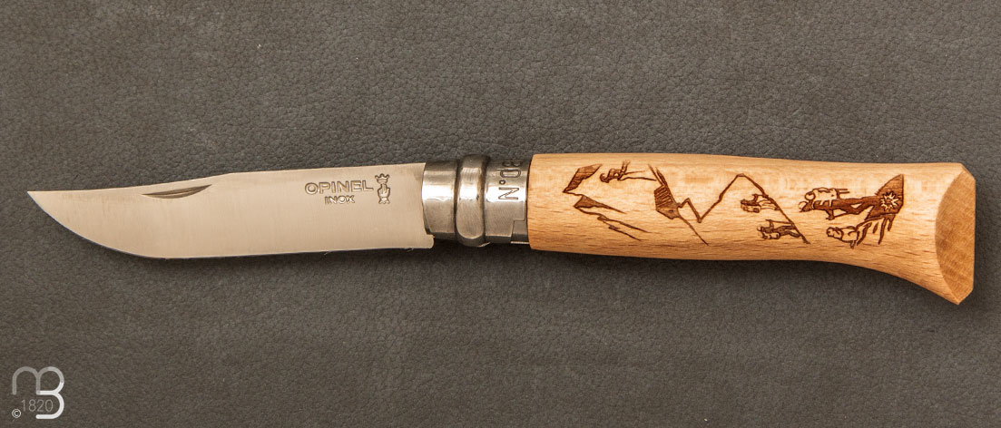 Couteau Opinel n°8 Montagne