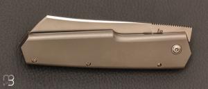  Couteau " Surkiffe " custom par Rémi Lavialle - RWL34 et Titane