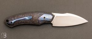  Couteau " Zircu Ti " liner lock par CKF Knives et David LESPECT