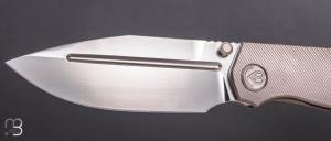   Couteau " Albatros " par KBKnives - Titane et lame en M390