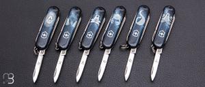 Collection complète 12 couteaux Suisse Victorinox Zodiac Classic SD