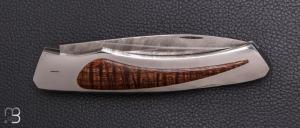   Couteau " 1820 Berthier " interframe par Charles Bennica - Damasteel et Koa