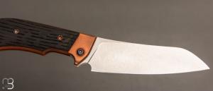    Couteau " 4 doigts " lock-back par Albin Deloison - Morta et RWL34