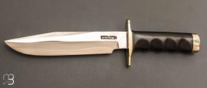   Couteau " Attack #14 - 7 1/2" par Randall - Micarta noir Finger Grips
