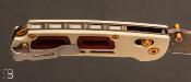 Couteau de poche BENCHMADE Saibu Gold Class Limited Edition design Seiichi Nakamura - 486-201