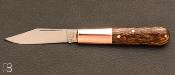 Couteau Böker Solingen - Barlow Copper Integral Désert Ironwood  - 110045