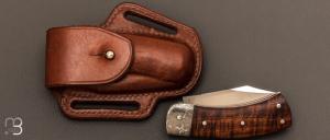 Couteau " Bull " custom RWL-34 et koa par David Breniere