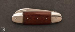  Couteau " Bulldog " par Thomas Chovin - Micarta et RWL-34