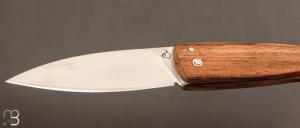 Couteau  "  Capucin " par David Margrita - Mbull Knives - Noyer