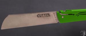   Couteau "Cutter" par Liérande - Vert 14C28N