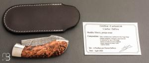    Couteau " Edecix " custom de Florent Dall'ava - L'atelier Dall'ava