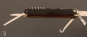   Couteau " Fisherman " par Mathieu Herrero - Corne de Buffle