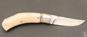   Couteau " Fox #0 Lock Back" par Aleksandr Vetrov - Micarta / M390