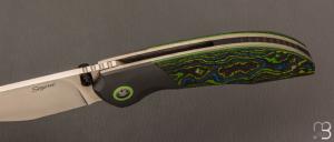    Couteau " Ghost " custom de Stéphane Sagric - Fatcarbon et RWL-34