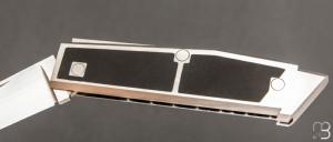   Couteau " Hemi  " pompe arrière par Nicolas Couderc - Paperstone et lame RWL34