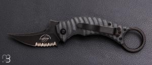 Couteau " Karambit Mako " par Fox Knives - Design Bastinelli Knives et Doug Marcaida