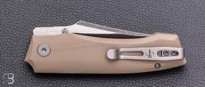 Couteau " Kazy " par Böker Plus - Collaboration Gabriel Berthelemy - G10 et Nitro-V
