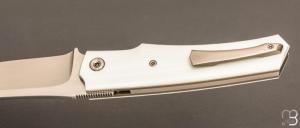 Couteau " Krypto  " de Rémi Lavialle - Lame de Feu - G10 et RWL-34 