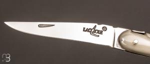 Couteau Laguiole " Courrèges " acrylique 11 cm par la Forge de Laguiole