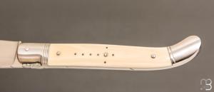  Couteau " Laguiole " par Erwann Aubriet - Ivoire de mammouth