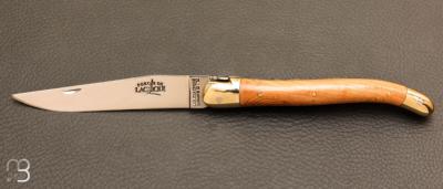 Couteau Laguiole genévrier 11 cm - Mitres laiton