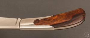  Couteau  " Lanny's clip " custom de Jean Baptiste Leveque - Bois de fer et RWL34