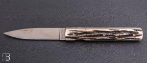  Couteau " Le Fran�ais " s�rie limit�e os cerf� par Perceval - N�04/09