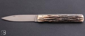  Couteau " Le Fran�ais " s�rie limit�e os cerf� par Perceval - N�07/09