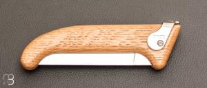   Couteau " Le Jurassien Sécurisoux " par L'âme et la matière - Chêne