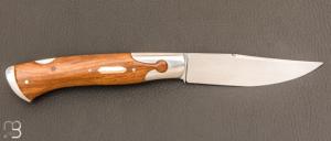   Couteau " Lock back " par Bastien Toubhans - Atelier Beau Merle