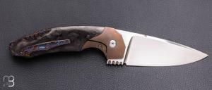    Couteau " Maximus " custom par Thierry Savidan - Fatcarbon®